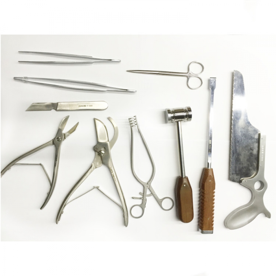 Autopsy Instrument Set of Stainless Steel Autopsy Set Instruments Hot